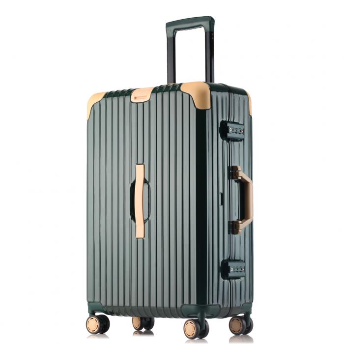 aluminium frame luggage ABS+PC Trolley Luggage set