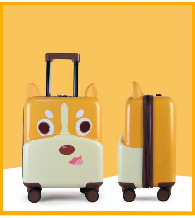 Little-Dog 3D Designed ABS+PC  Kids Suitcase