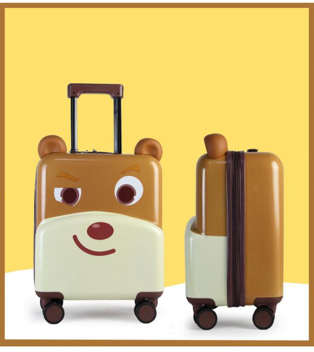 Little-Bear 3D Designed ABS+PC  Kids Luggage