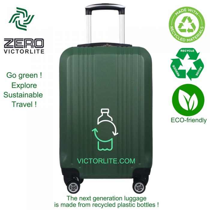 ECO Recycled rPET Bagages rPET luggage Sustainable products