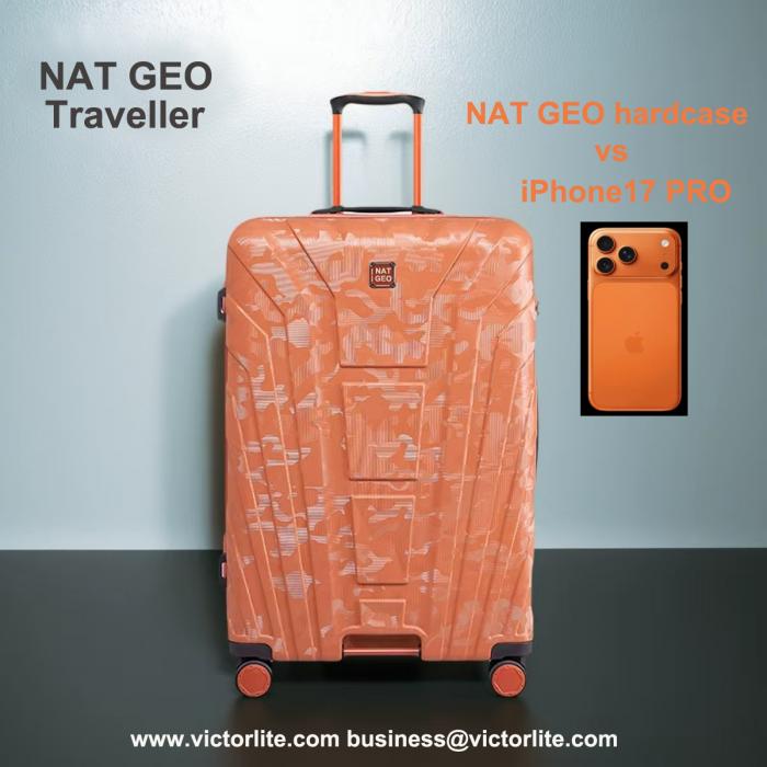 How do you think about NAT GEO hardcase orange color VS iPhone 17 PRO orange color?